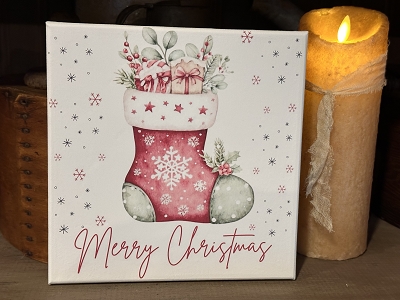 Merry Christmas Stocking Artwork 8